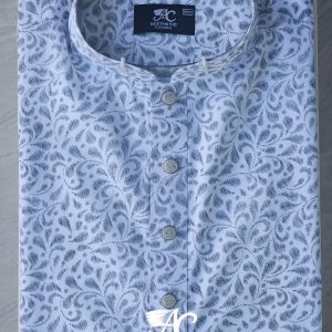 Aesthetic Canvas Panjabi DP-8 S1 (White Color)